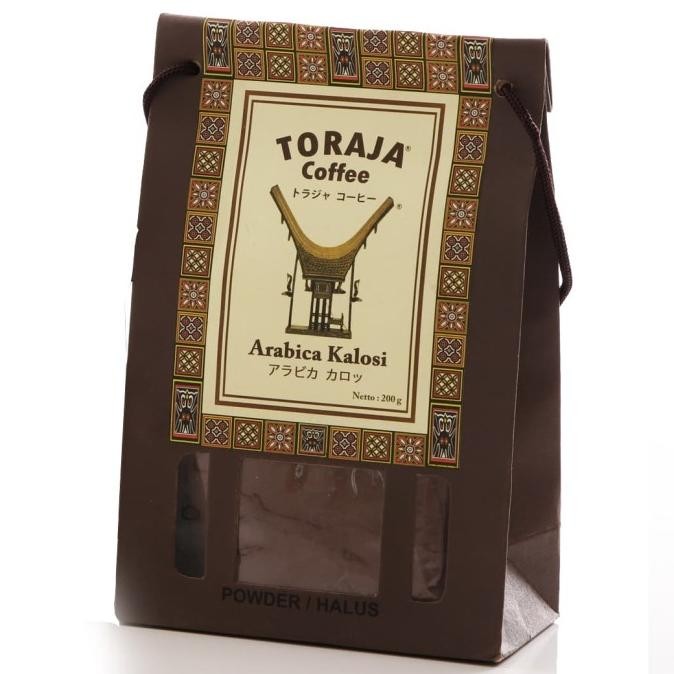 

Grosir Kopi Toraja Arabika Kalosi Paperbag 200 Gram (Kopi Bubuk Halus)