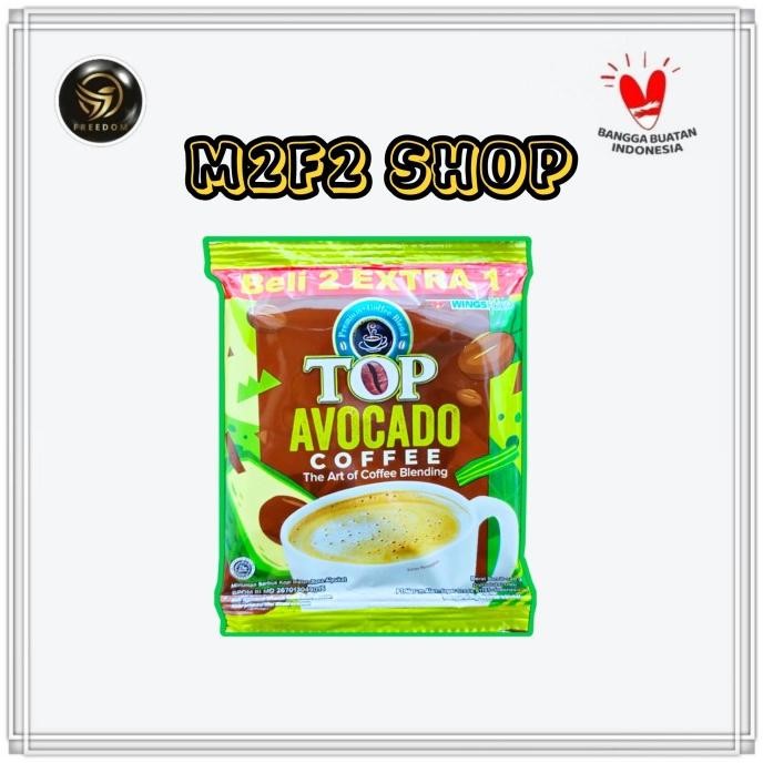 

Promo Top Avocado Coffee | Kopi Alpukat Sachet - 20 Gr (Harga Karton)