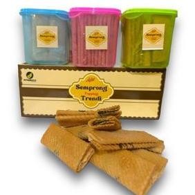 

Murah Exc Live 1 Box Kue Semprong Dutasnack.Id - Topping Trendy Isi 3 Toples Mix 3 Rasa Coklat, Vanila Dan Tiramisuuu