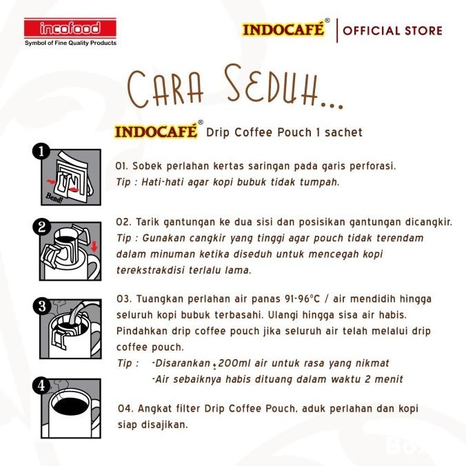 

Grosir Beli 2 Dapat 3 - Indocafe The Sumatra Civet Drip Coffee Pouch