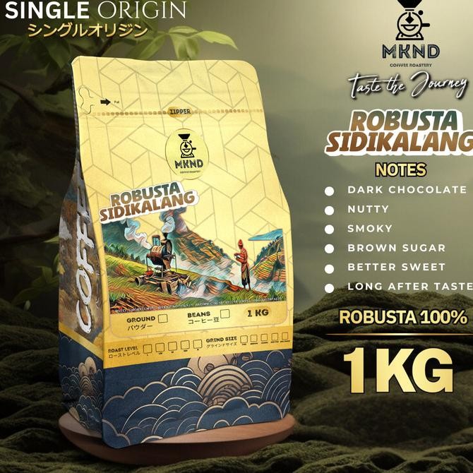

Murah Kopi Robusta Sidikalang 1Kg Gram Grade 1 By Mknd Coffee