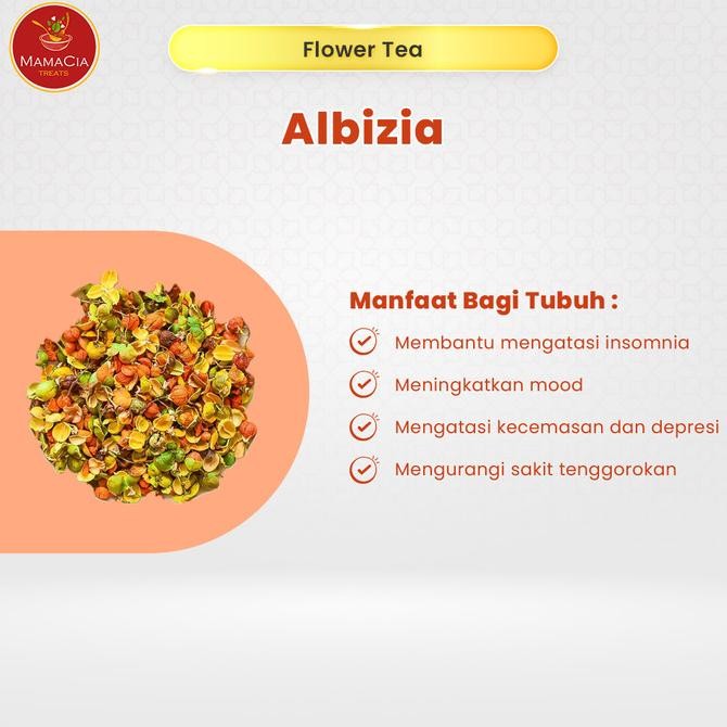 

Promo Teh Bunga Albizia Flower Tea 250