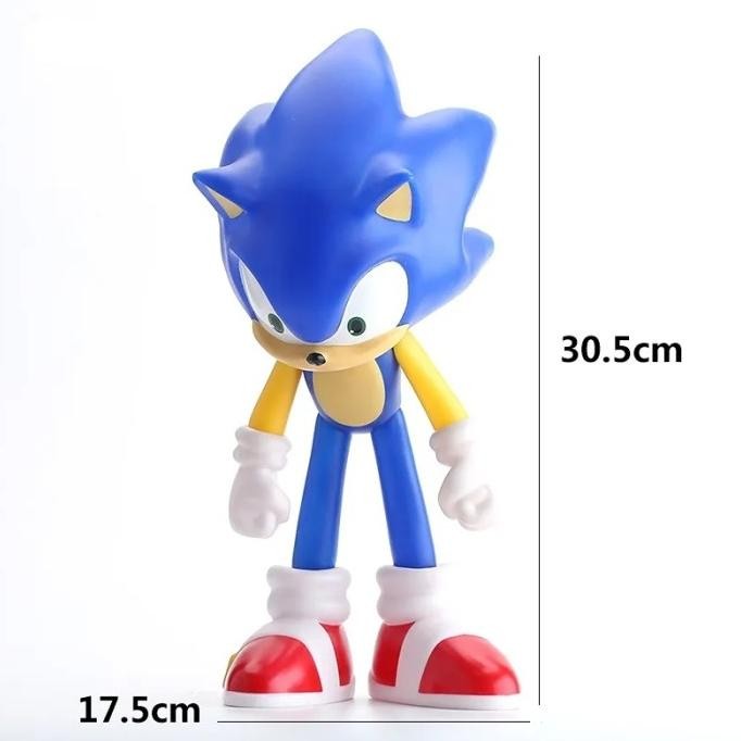 MAINAN ACTION FIGURE SONIC THE HEDGEHOG BESAR