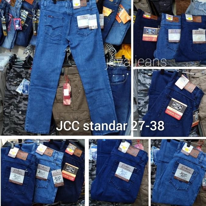 Grosir Celana Jeans Pria Jcc Biru Standar Biru , Jcc "Original"