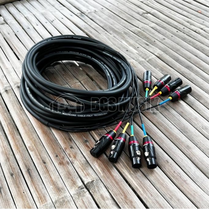 Kabel Snake SPL Audio 4chanel ORIGINAL - Kabel Snake SPL Audio 4ch CSA04