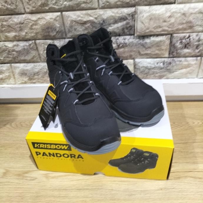 Terjangkau Sepatu Safety Krisbow Pandora 6 Inchi/Safety Shoes Pandora 6 Inchi