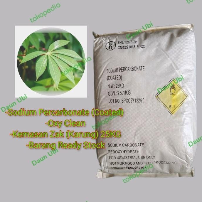 

Jual Murah Sodium Percarbonate / Oxy Powder / H2O2 Powder 25Kg Terlaris..!!!