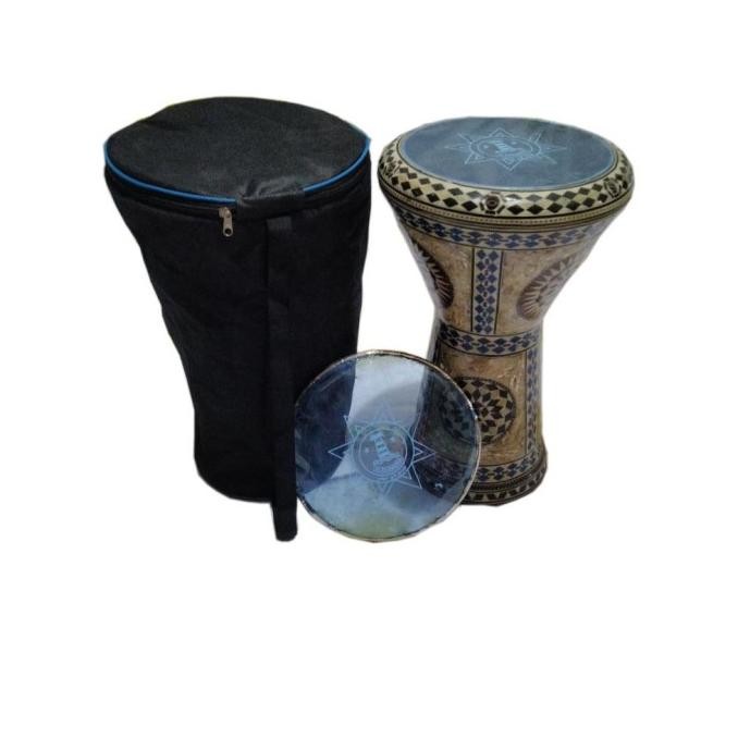 TERMURAH DARBUKA IMPORT MESIR ALEXANDRIA 8 3/4INCH GAWHARET SOUMBATY