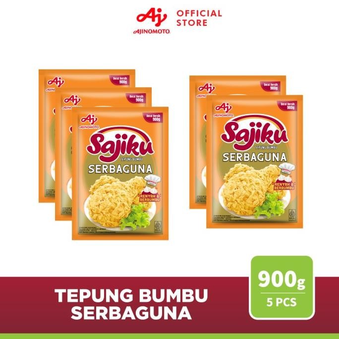

Sajiku Tepung Bumbu Serba Guna 900G (5Pcs)