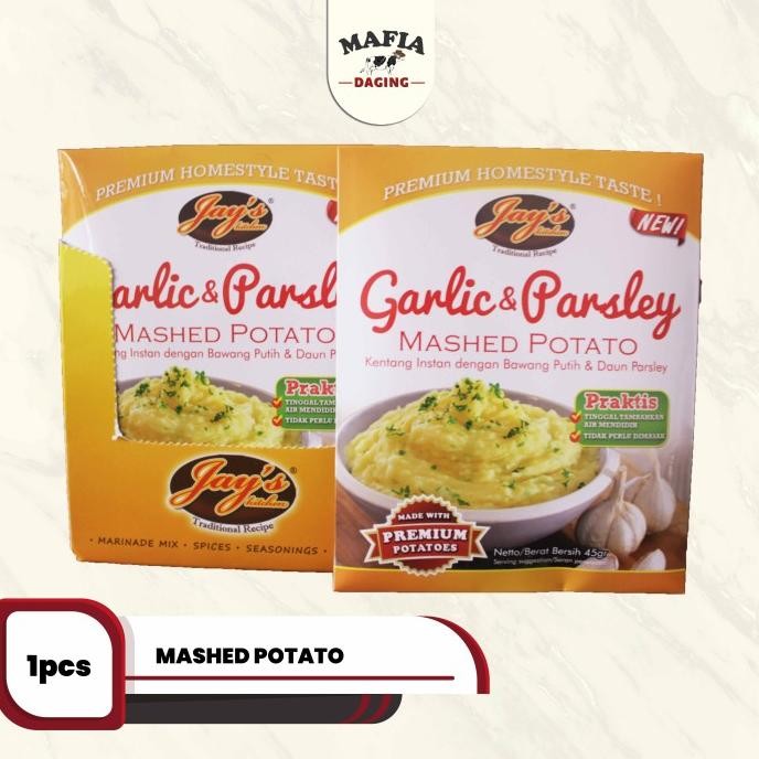 

Jay's Mashed Potato Garlic & Parsley nUg