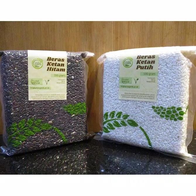 

BERAS KETAN ORGANIK LINGKAR ORGANIK 500 GR - KETAN HITAM - KETAN PUTIH nUg
