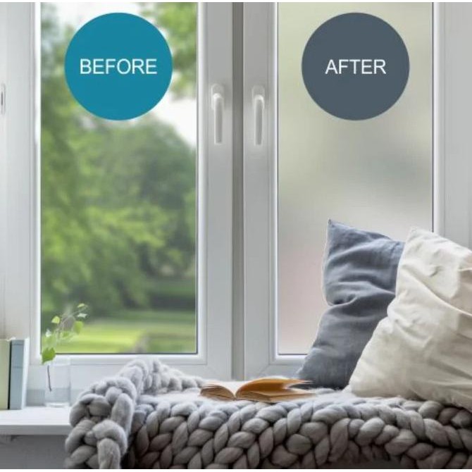 TERBARU STIKER KACA SANDBLAST/STICKER KACA JENDELA POLOS 1ROLL