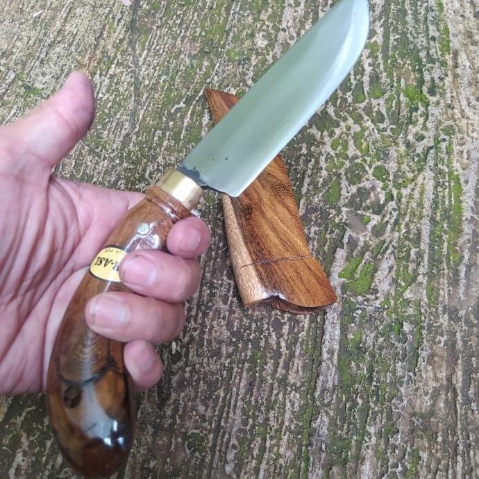 Pisau Dapur Skiner Survival Baja Per Premium Berkualitas