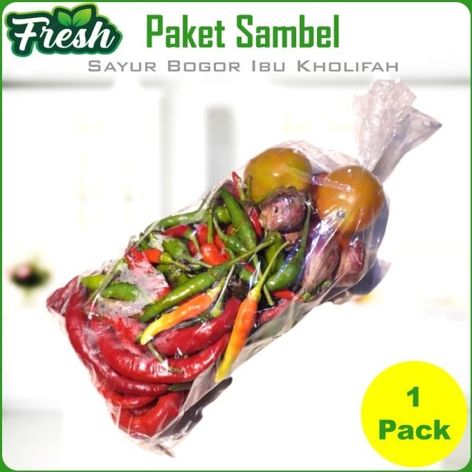 

Paket Sambal Sambelan Bumbu Dapur Sayuran Segar Bogor nUg