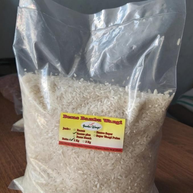 

Beras Ramos Plus - Merk Bambu Wangi 1 Kg nUg