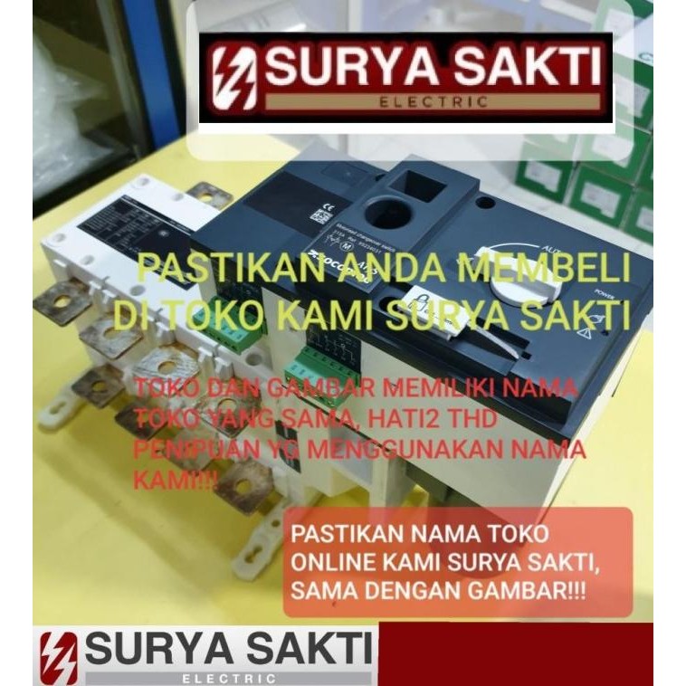 COS SOCOMEC ATYS R MOTORISED 500A 4P AUTO CHANGE OVER SWITCH OTOMATIS ORIGINAL DAN TERPERCAYA