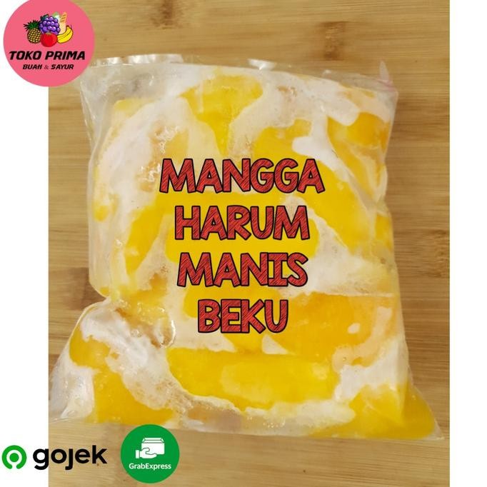 

BUAH BEKU MANGGA HARUM MANIS / FROZEN MANGO 500 Gram nUg