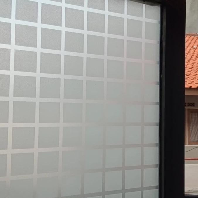 TERBARU STICKER KACA /STIKER MOTIF KOTAK 3CM/STIKER KACA JENDELA