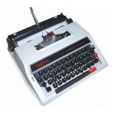 MESIN TIK/KETIK BROTHER 13", MANUAL TYPEWRITER