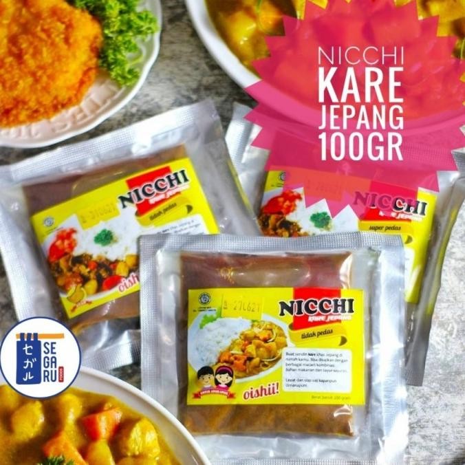 

NICCHI Kare Jepang | Kari Jepang | Japanese Curry Paste 100 gr - Halal nUg