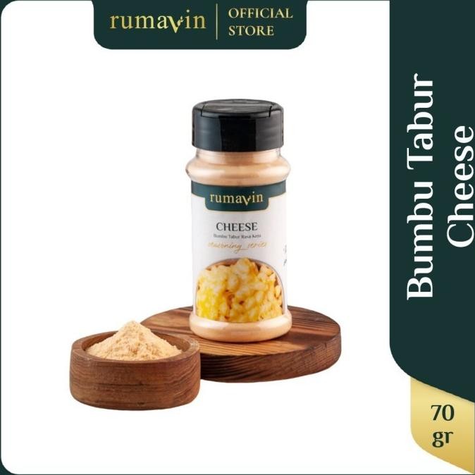 

Rumavin - Premium Bumbu Tabur Keju / Cheese Botol 70gr nUg