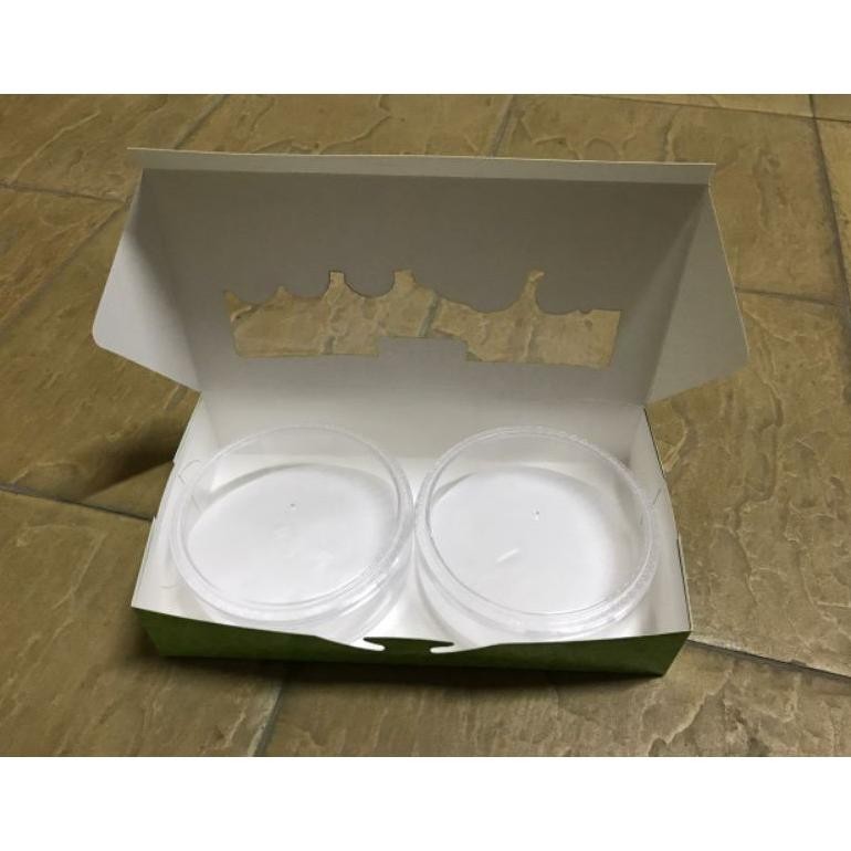 

10 LEMBAR KARDUS LEBARAN 2 TOPLES 250 GRAM DOS DUS FOOD GRADE 10pcs 250gr kotak hampers hari raya
