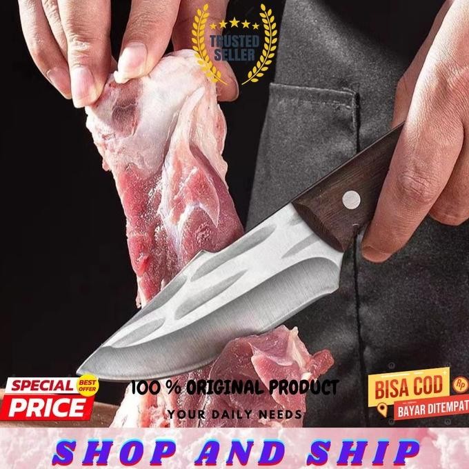 Pisau Dapur Super Tajam Baja HSS ORIGINAL SAS