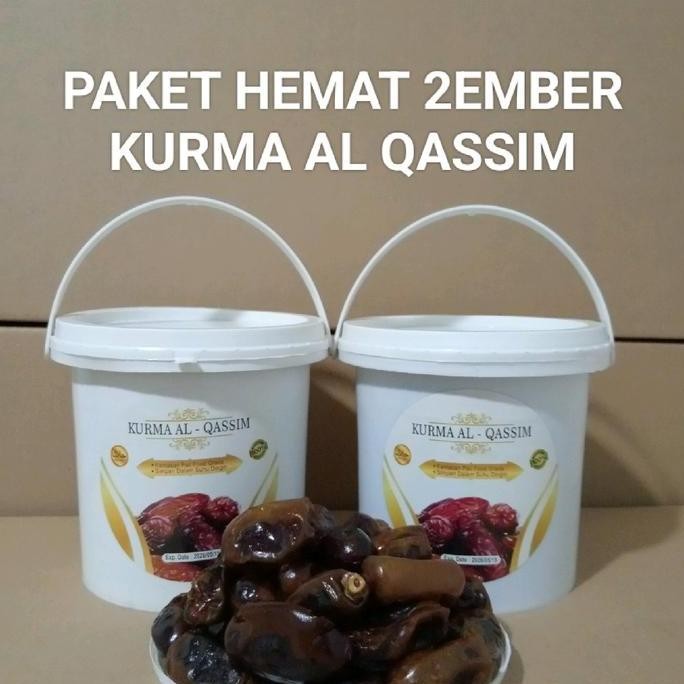 

Kurma Al-Qassim 2 Ember Organik Food Grade - Buah Kering Organik dengan Kemasan Kaleng Kecil nUg
