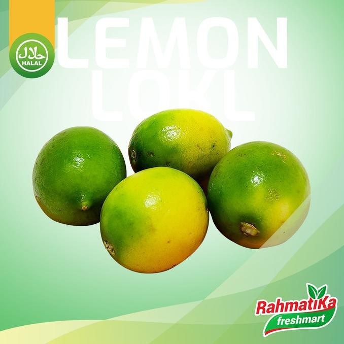 

Lemon Lokal Segar / Buah Jeruk Lemon Fresh 1 Kg (Buah Segar) nUg