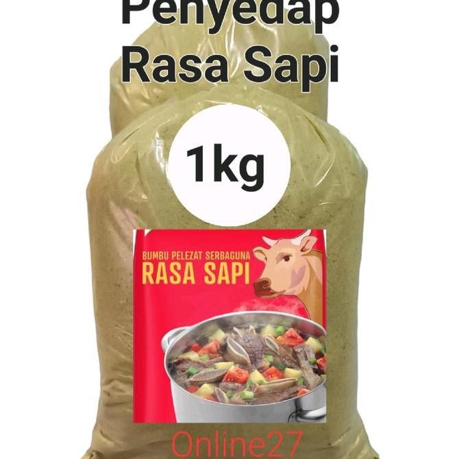 

1 kg Bumbu Kaldu Penyedap Rasa Ayam Dan Sapi - Spices - Jamur Msg Garam Bubuk Powder Masakan Bahan nUg