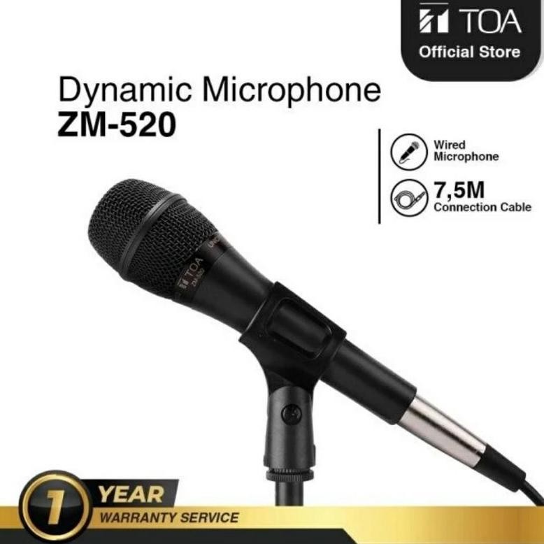 ZM 520 Microphone TOA / MIC TOA /MIC HALO TOA ZM 520