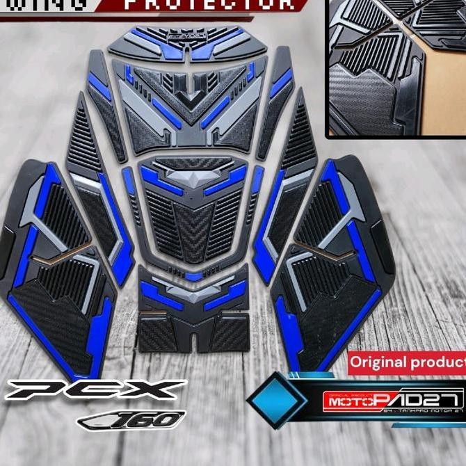 Baru Tankpad Pcx 160 Deckpad Pcx 160 Tankpad Pcx 160 Full Set 2021 - 2024