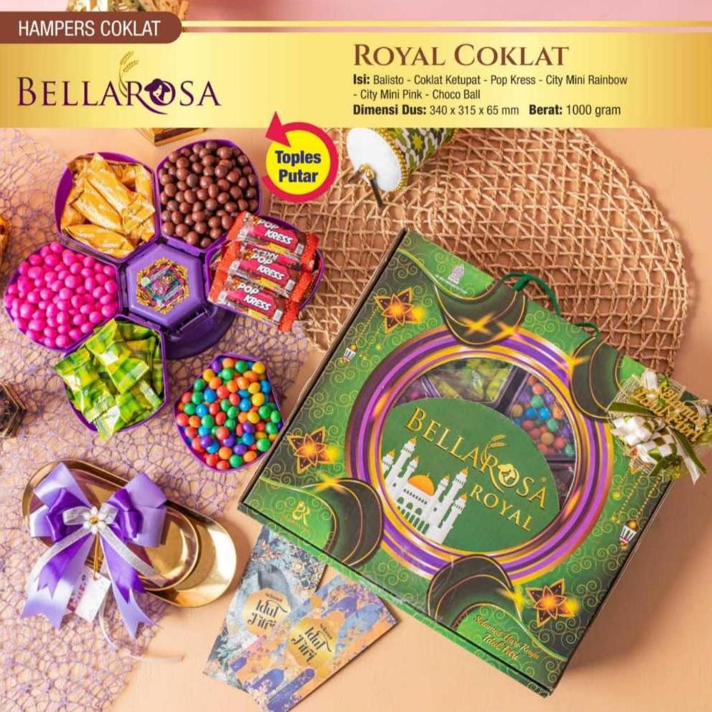 

PARSEL RAMADHAN PAKET ROYAL COKLAT TOPLES PUTAR KUE KERING BELLAROSA