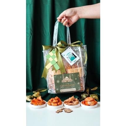 

HAMPERS RAMADHAN LEBARAN with bag (isi keripik)