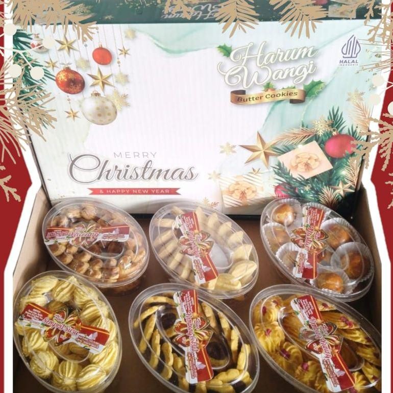 

KUE KERING NATAL 2024 PAKET HARUM WANGI | HAMPERS PARCEL KADO MERRY CHRISTMAS HAPPY NEW YEAR