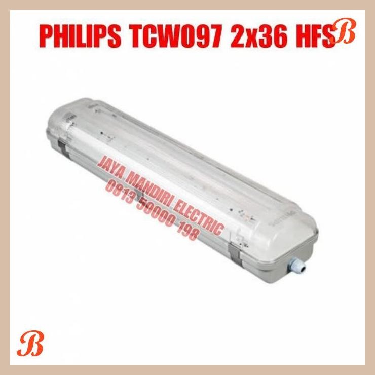 [JME] PHILIPS TCW097 2X36 HFS / KAP LAMPU WATERPROOF PHILIPS 2 X 36WATT W
