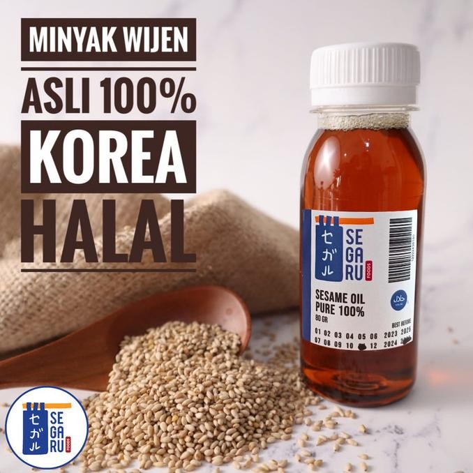 

Minyak Wijen Korea Asli 100% | Korean Sesame Oil 100% Halal nUg