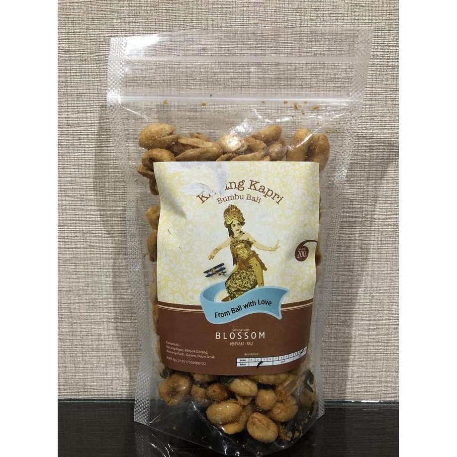 

Kacang Kapri BLOSSOM Khas Bali (2 varian rasa) nUg