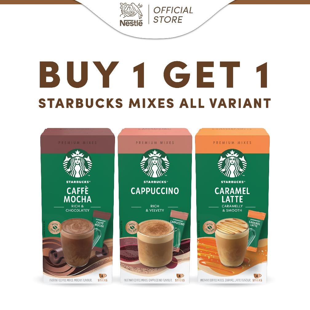 

[Buy 1 Get 1] Starbucks Kopi Instan Premium All Variant