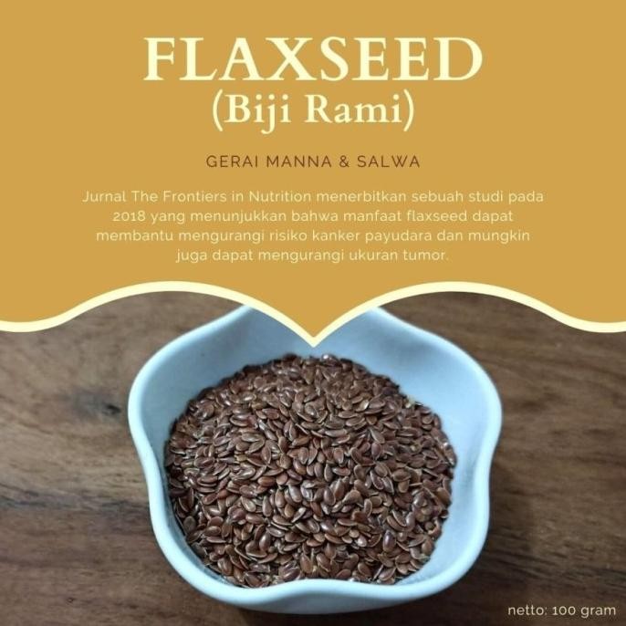 

Flaxseed (Biji Rami) nUg