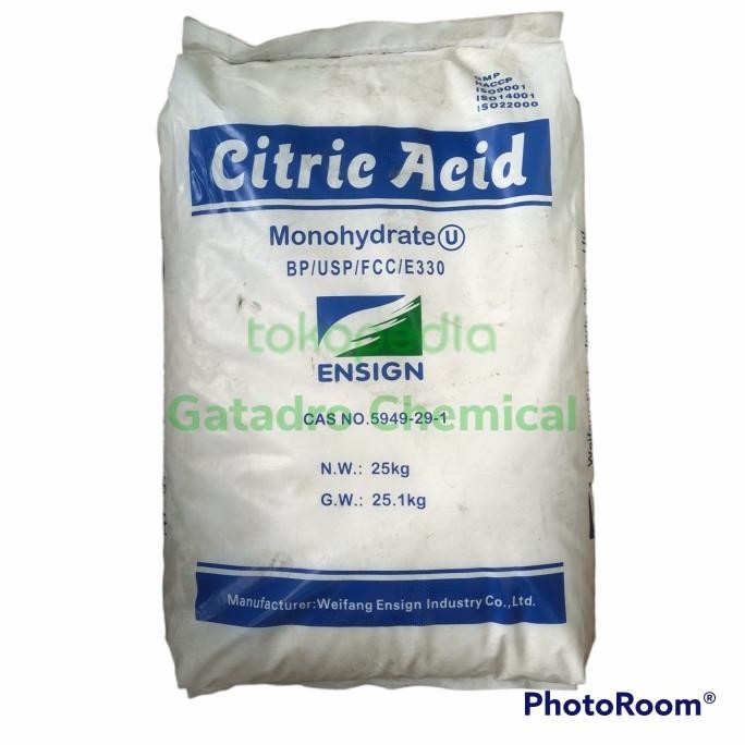 

Citric Acid Citrun Monohydrate 1kg nUg