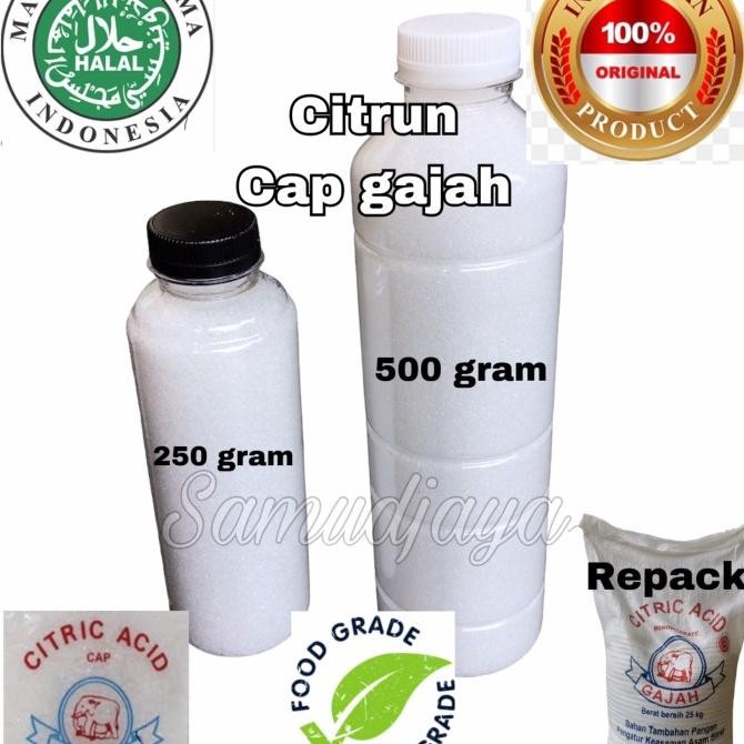 

Citric acid/citrun/sitrun/citroen zuur 50gr nUg