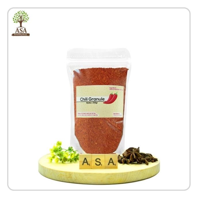 

Chili Granule - Chili Flakes 250 gram nUg