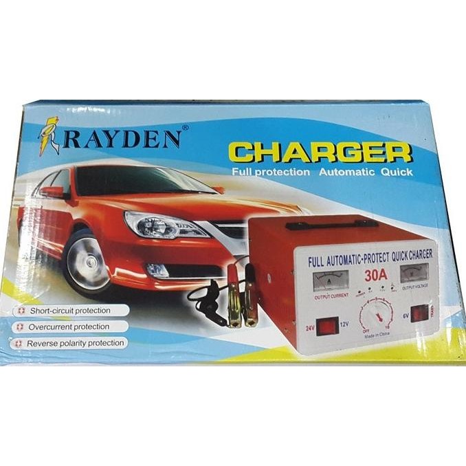 Grosir Charger Aki 30 Ampere Trafo Merk Rayden