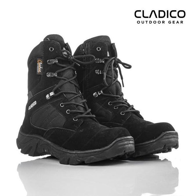 Sepatu Boots Safety Pria TNI POLRI PDL PDH Cladico Rockwell High
