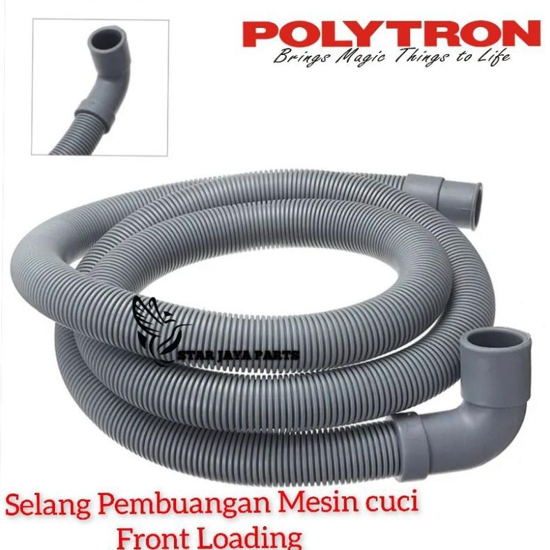 Polytron Front Loading 3M | Selang Pembuangan Mesin Cuci Front Loading Polytron