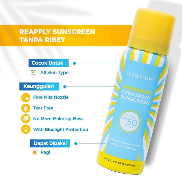 Murah [3 PCS] Azarine Barrier Protection Bundle (Sunscreen + Moisturizer) | Paket Pelembab dan Prote