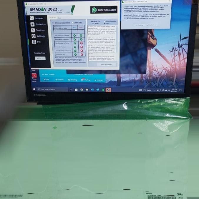 Lcd Led Laptop Toshiba Dynabook R634/M 13.3 Slim Pin 30 Hd No Breket New Stok