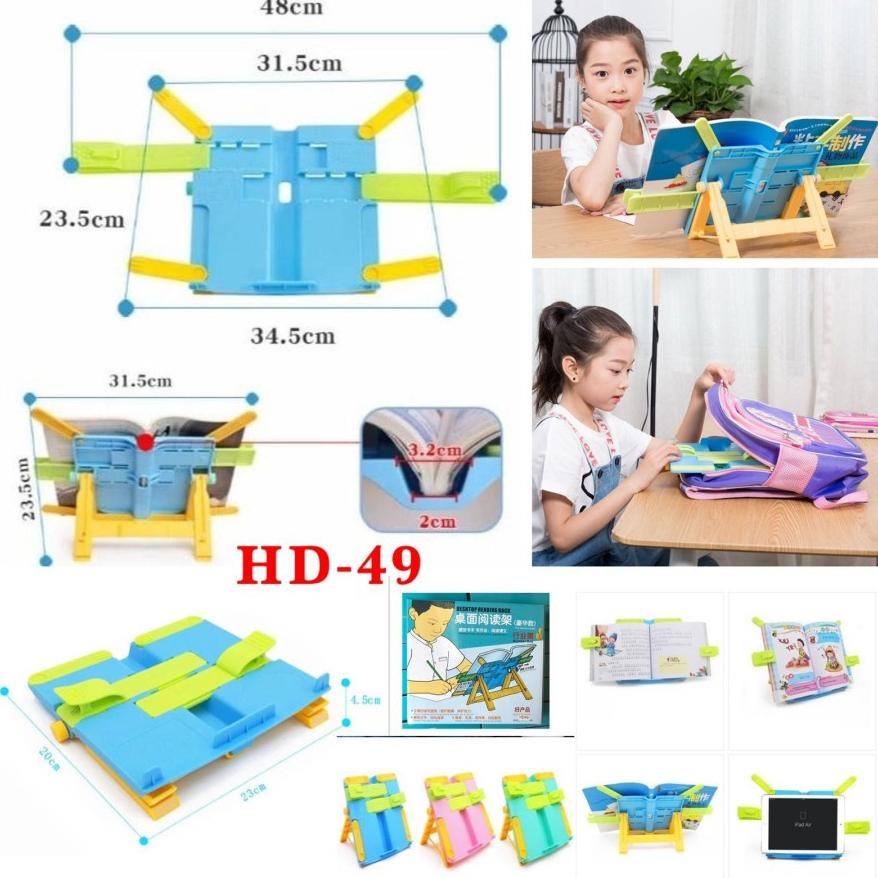 

COD rt-4 Penyangga Buku BookStand Holder Pegangan Ipad Anak Sandaran Buku Ipad Viral Terlaris