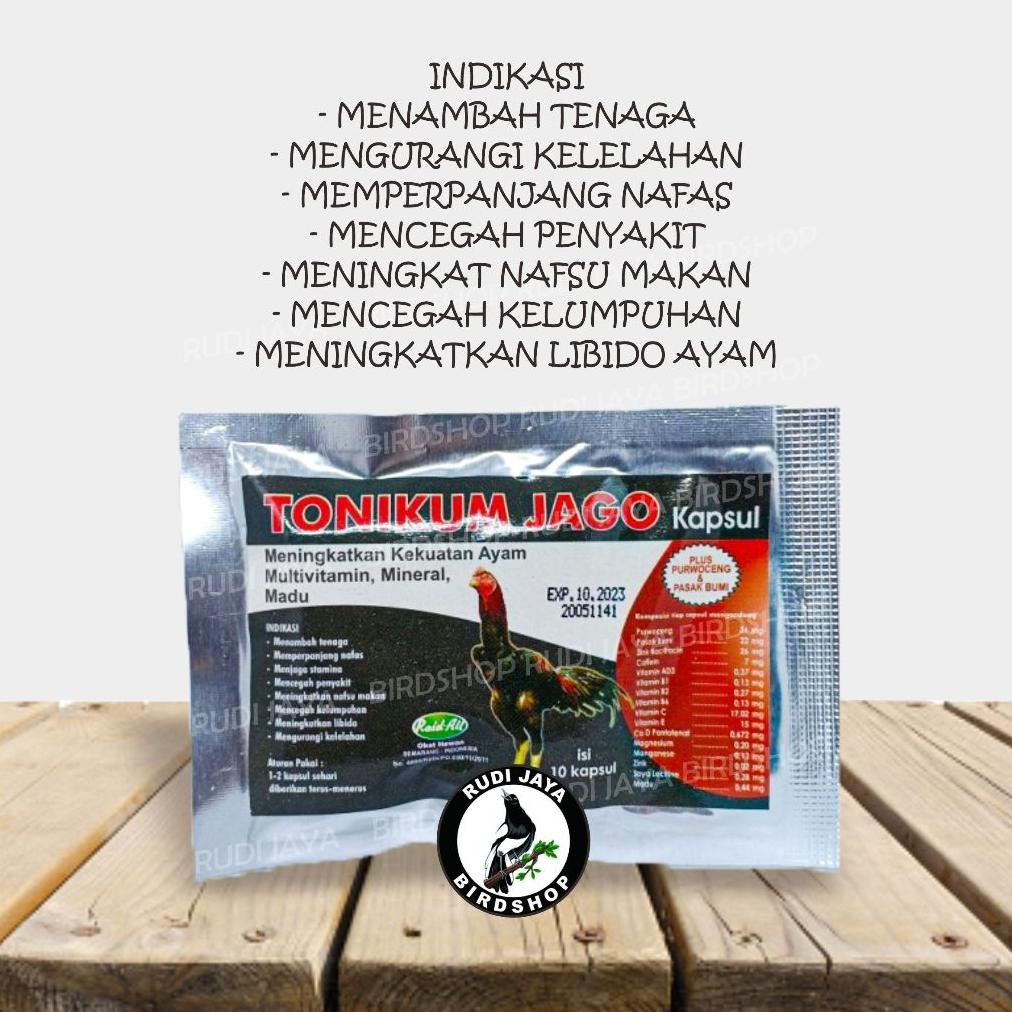 aw-96 VE29 TONIKUM JAGO PLUS PURWOCENG PASAK BUMI 1 SACHET VITAMIN AYAM ADUAN MENAMBAH TENAGA STAMIN